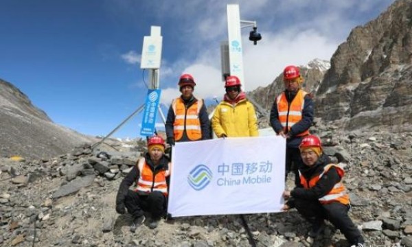 中国移动5G信号将覆盖珠峰峰顶，共5个5G基站
